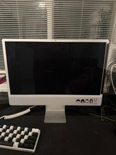 iMac 24 Silver 2021 3.2 GHz M1 8-Core CPU 8-Core GPU 8GB RAM 512GB SSD Excellent