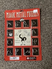 Rompecabezas de metal mágico