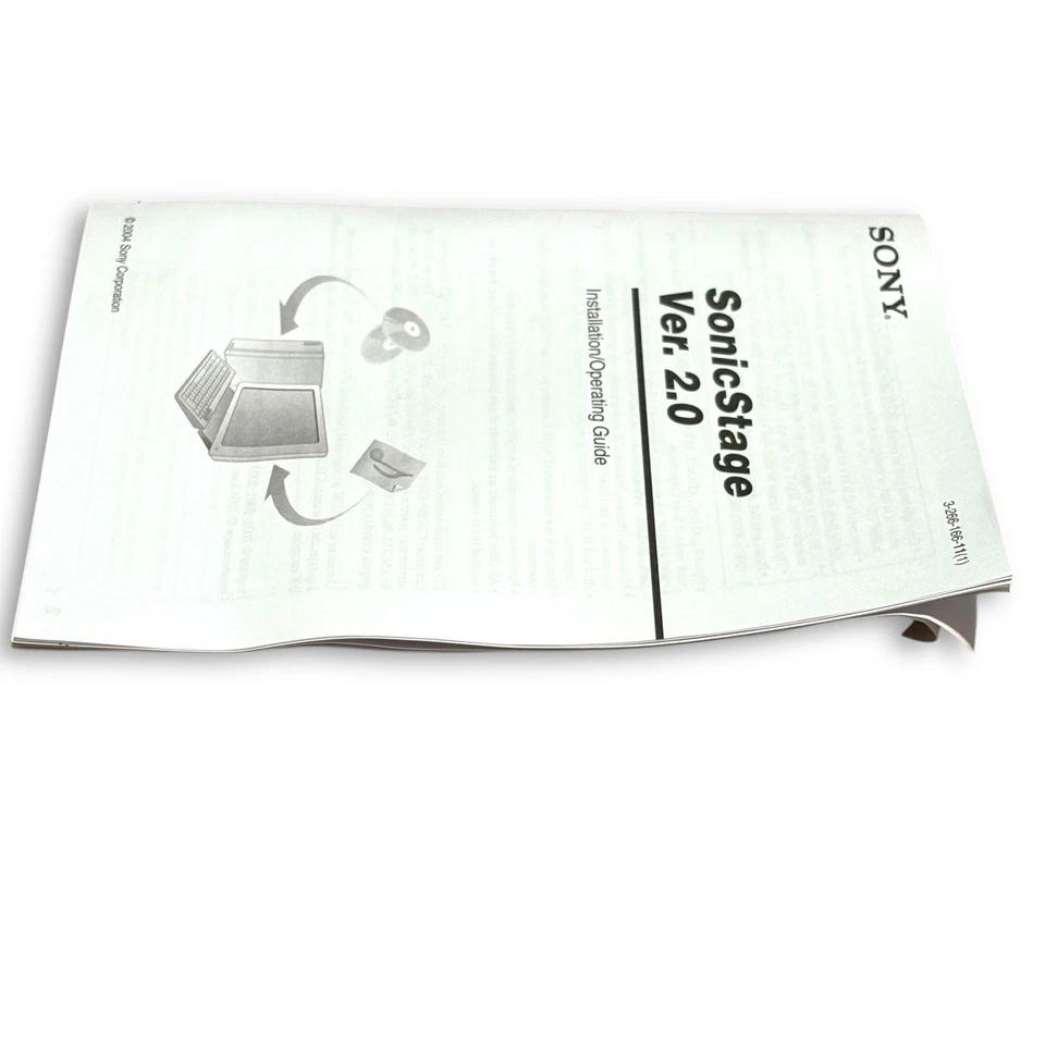 Sony SonicStage Atrac3plus OpenMG Version 2.0 CD-ROM Compact Disc for Windows - Image 2 of 4