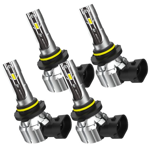 AUXITO 4PCS 9005 9006 LED Combo Headlight Bulb High Low Beam Kit Extremely White - Imagen 11 de 14