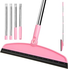 Silicone Air Broom,Multifunction Magic Broom with Long Black Pink 