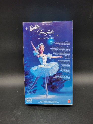New In Box - 1999 Classic Ballet Series Barbie As Snowflake In The Nutcracker - Picture 8 of 24