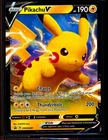 Pikachu V - SWSH061 Pokemon SWSH promo NM TCG Pokemon Pikachu 0425#236