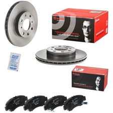 Brembo Bremsscheiben 240mm + Bremsbeläge Vorne passend für Honda Civic 6 5 1.5