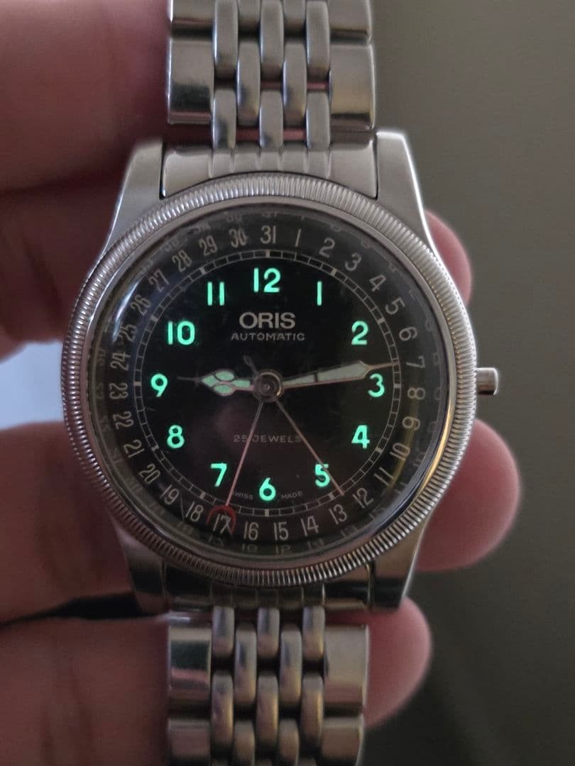 Working ORIS Pointer Day Date 7551 Automatic Watc… - image 9