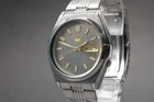 [Exc+5] Vintage Seiko 5 7S26-0570 Gray Dial Men's Automatic Watch From JAPAN