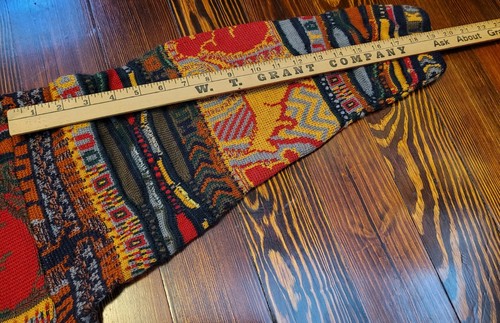 Coogi Australia Cardigan Sweater Tag SS Fits MEDIUM See Measurements - Picture 5 of 7