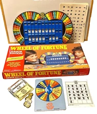 Wheel of Fortune Board Game Junior Edition Pressman 1987