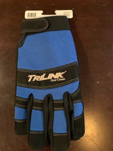 GUANTES DE SEGURIDAD MOTOSIERRA Grandes - TriLink GV001TK NUEVOS nailon balístico en guante izquierdo - Imagen 3 de 5