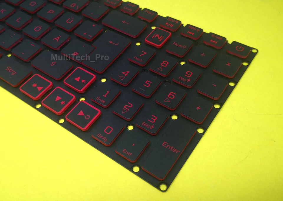 DE Tastatur Acer Nitro 5 AN515-54 AN515-45-R3QX AN515-45-R4LJ AN515-54-51M5 Seie - Bild 3 von 3