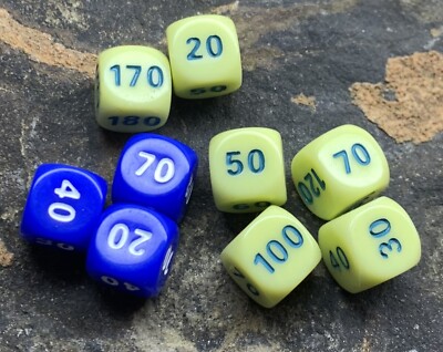 Pokémon Micro Gaming Dice. 9 Total