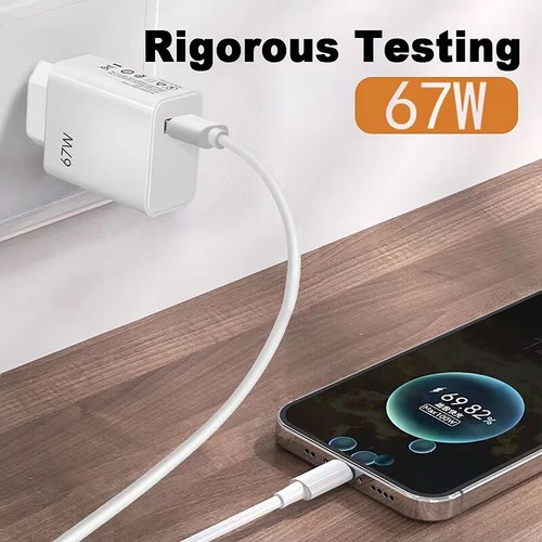 67W USB Charger 5V 5A Super Fast Charging Phone Adapter For IP Xiaomi - Picture 5 of 14