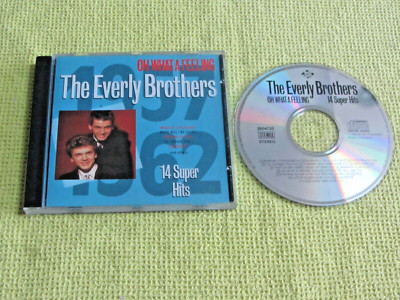 The Everly Brothers - Oh What a Feeling 14 Super Hits CD Album Rock & Roll