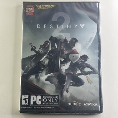 Destiny (PC: Windows, 2017) PC Game Sealed 47875880900|