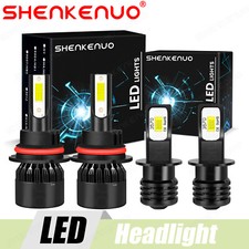 For Nissan Xterra 2000 2001 4x Led Headlight High Low Fog Lights Bulbs Combo