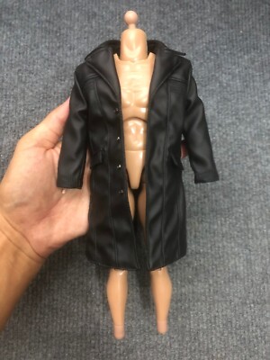 1/6 Scale Custom Carlito's Way Al Pacino Leather Coat Jacket for Action Figure