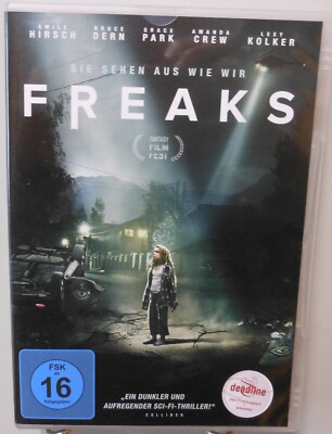 FREAKS Sci-Fi-Thriller DVD Sie sehen aus wie wir Spannend Aufregend FSK 16 #T717