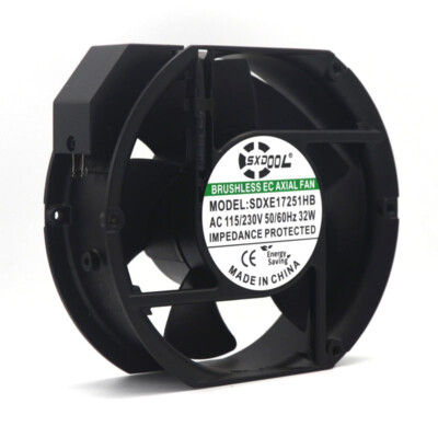 1751 115V 120V 230V AC 172mm x 150mm x 51mm High Speed 4000rpm 272CFM fan