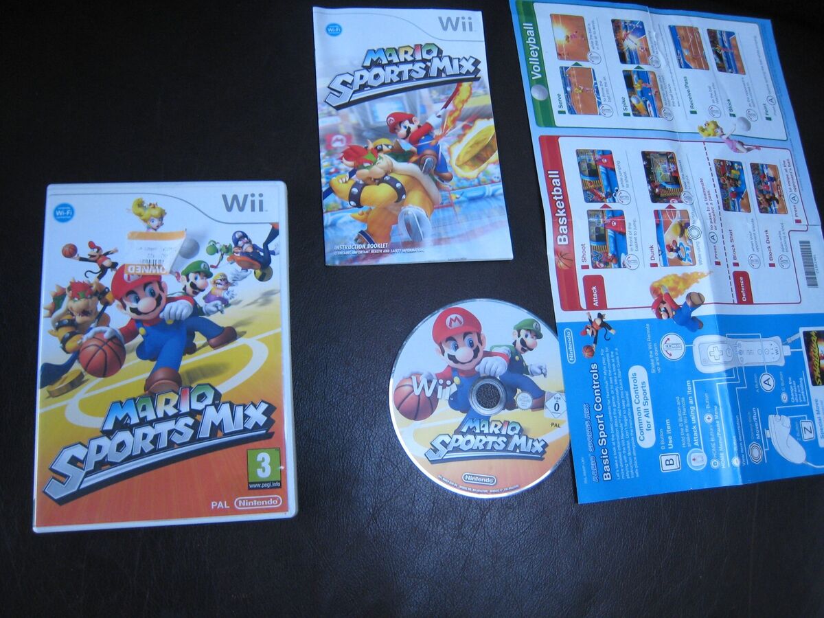 MARIO BUNDLE - NINTENDO WII GAMES - FREE FAST DISPATCH - GALAXY KART BROS -  PAL