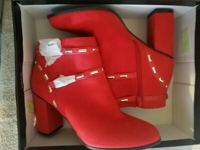 red booties size 11