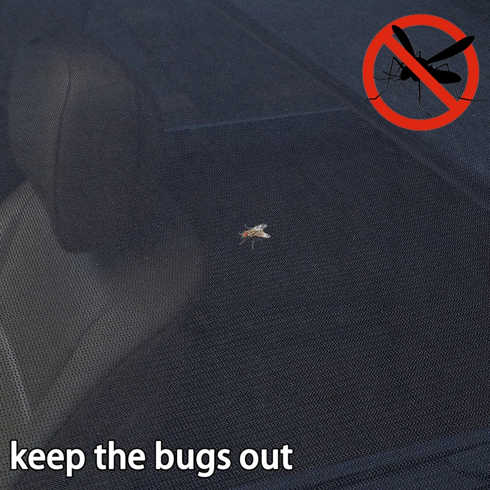 Магнитная сетка на крышу автомобиля козырек на крышу навесы защита от комаров жуков - Изображение 2 из 4