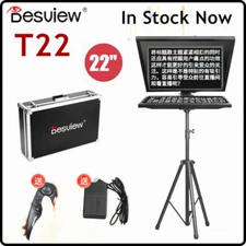 Desview T22 22inch Camera Video Teleprompter For Broadcast Speech Live Stream