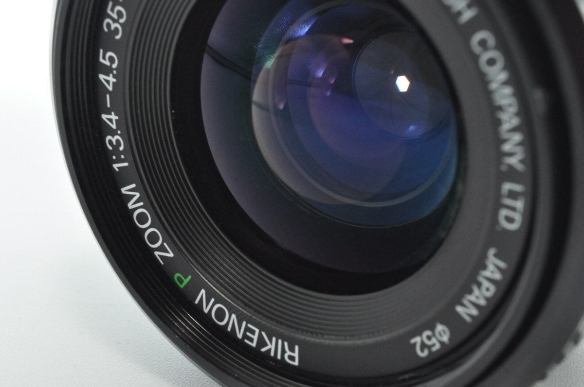 レンズ(ズーム) RIKENON P ZOOM 1:3.4-4.5 35-70mm MACRO Near Mint 】Pentax K Ricoh Rikenon P 35-70mm F3.4-4.5 Macro Zoom