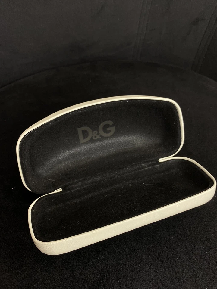 Estuche rígido para gafas de sol Dolce & Gabbana SOLO D&G forro de fieltro cubierta Foto 2 de 4