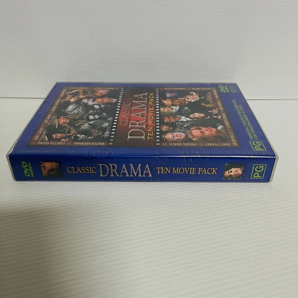 Classic Drama Ten 10 Movie Pack DVD Audrey Hepburn Cary Grant James Cagney - Image 4 of 4