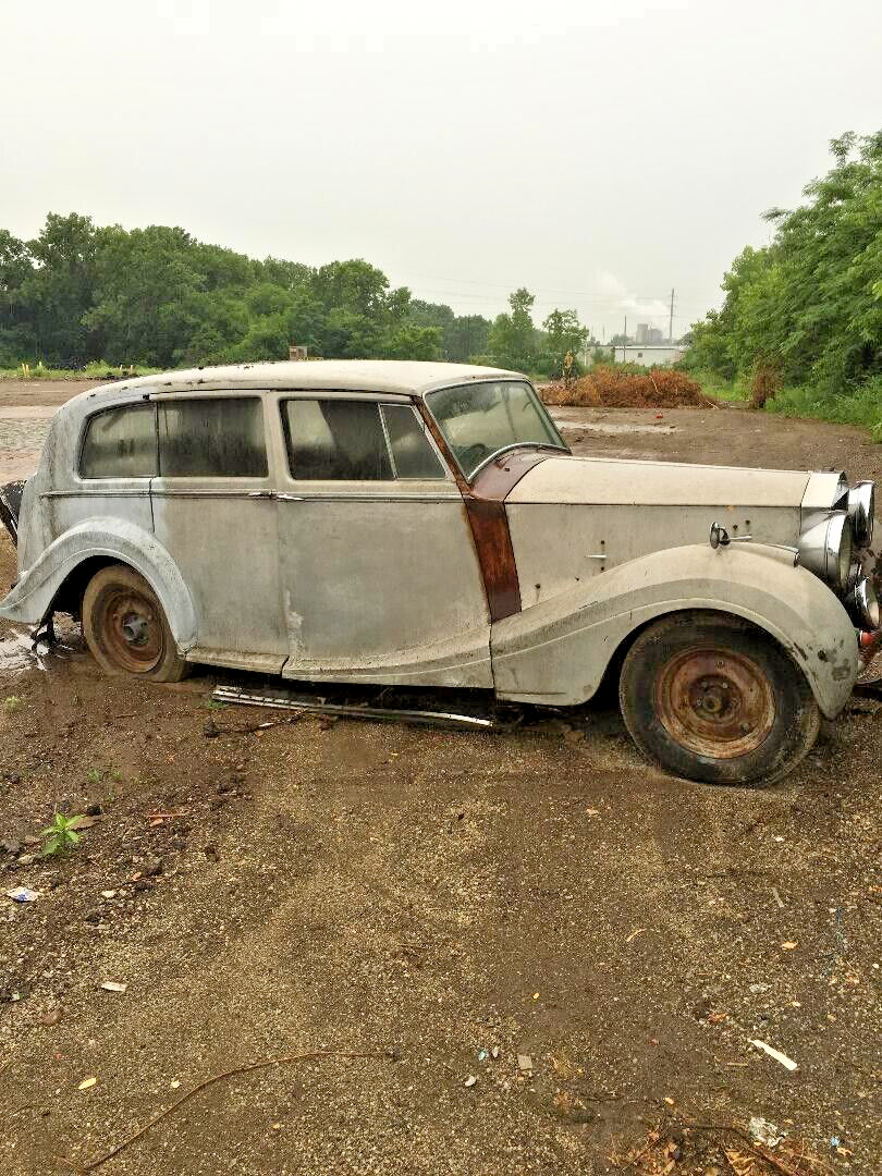 ROLLS ROYCE HOOPER DAWN WRAITH, BENTLEY CAP. PARTING A COMPLETE RUNNING 48 LIMO