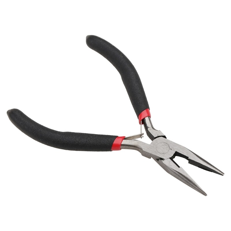 Sharp Insulated Diagonal Needle Nose Pliers for Handcraft Beading and Cutting