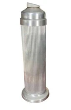 Rare Vintage Aluminum Machine Age Emson “The Aristocrat” Tall Cocktail Shaker