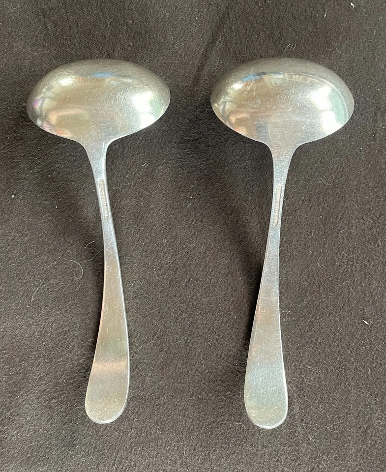 Cucharón Stieff Rose Sterling Gravy (6 3/8" ovalado) - 2 disponibles, precio/a Foto 2 de 4