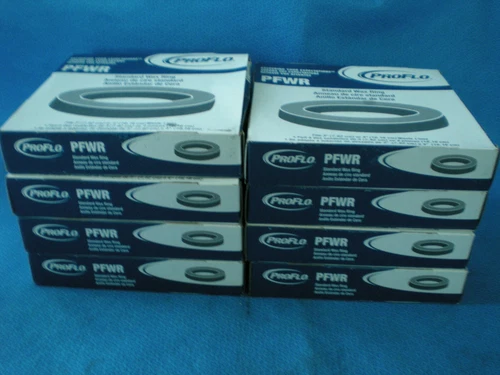 8 Packs Of  Proflo PFWR Standard Wax Ring. Fits 3' or 4: Waste Line. - Picture 1 of 4