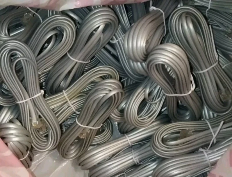 10 Stück 4,2m RJ11 Telefonkabel Routerkabel Kabel DSL VDSL ISDN Router Modem - Bild 2 von 2