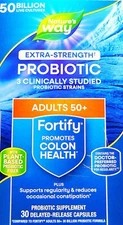 Nature’s Way  Fortify  50 Billion  Extra Strength  Probiotic Age 50+ 
