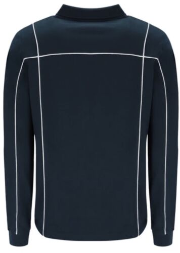 FILA Men's Talon Terrinda Long Sleeve Polo Shirt Collared Cotton Top New M - 4XL - Picture 3 of 6