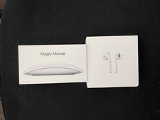 Genuine Apple AirPods Models A2032 A2031 and Apple Magic Mouse A1657 EMPTY BOX