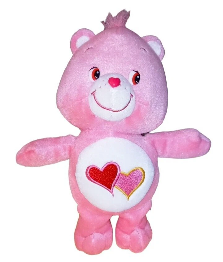 Pink care bear sales with heart