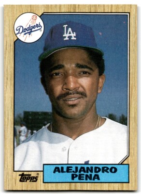 1987 Topps Alejandro Pena Los Angeles Dodgers #787