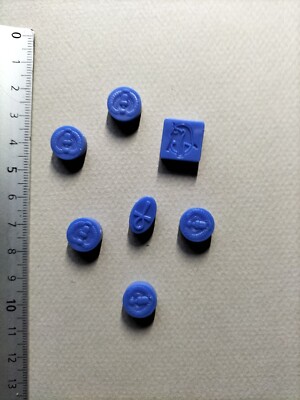Jetons SCARABS/PHARAON/ANKH Pour Le Jeu KEMET BLOOD AND SAND - Occasion Comme Sur Photo