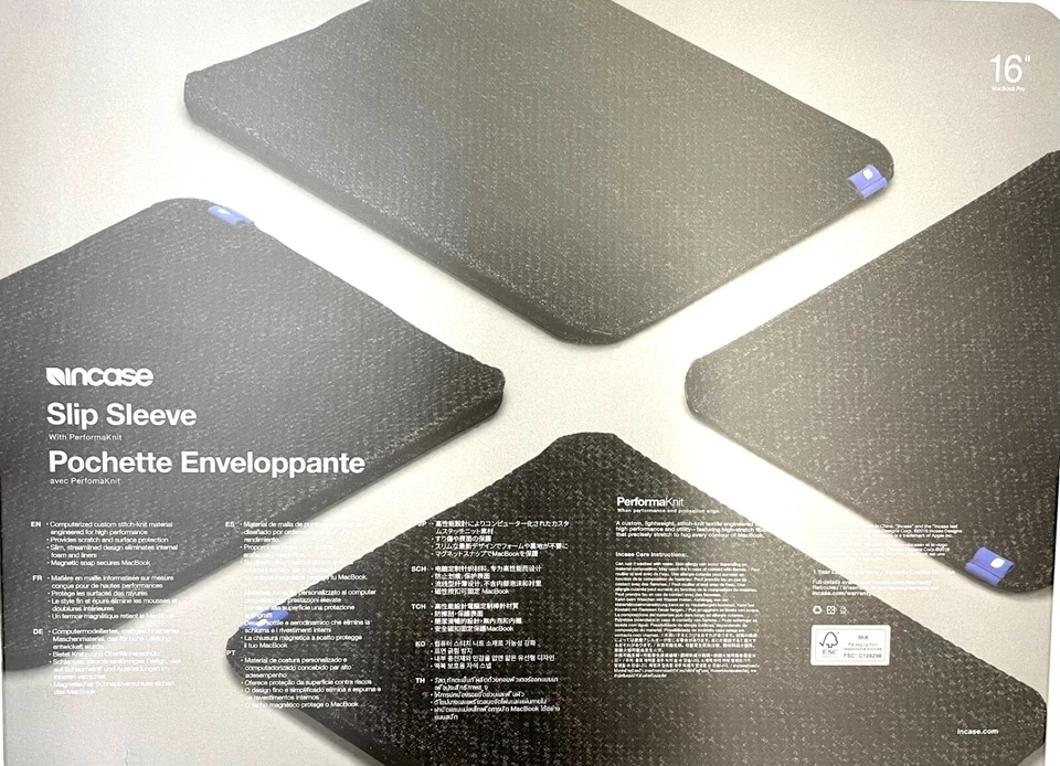 Funda antideslizante con Performa Kint para MacBook Pro 15 pulgadas - grafito/negro Foto 2 de 3