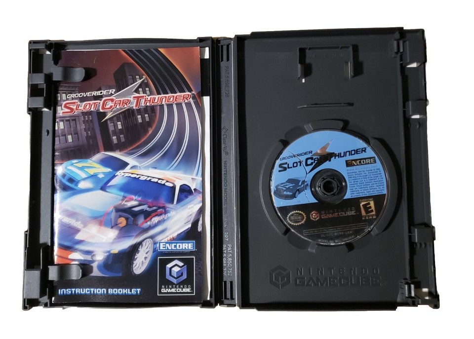 Grooverider Slot Car Thunder (Nintendo GameCube, 2003) CIB Read Not
