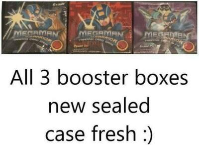Mega Man TCG Ultimate Bundle - All Sealed Case Fresh Booster Boxes