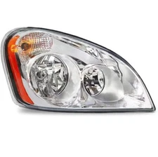 Right RH Side OE Style Chrome Headlight Lamp Fit 2008-2017 Freightliner Cascadia