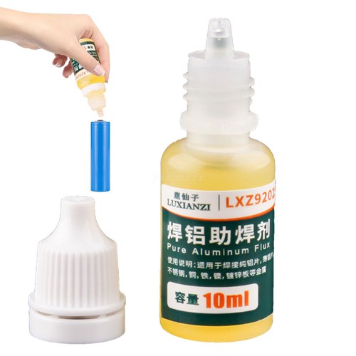 Liquid Flux For Soldering Of Aluminum, Stainless Steel Nickel-Copper 10ml Tool - Picture 4 of 8