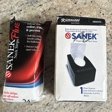 Graham Sanek Dispenser for Neck Strips, 1 Count + Refills.