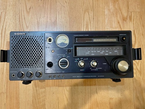 Récepteur multibande Sony ICF-6700W Fm/Am -TESTÉ - ondes courtes - - Photo 3/12