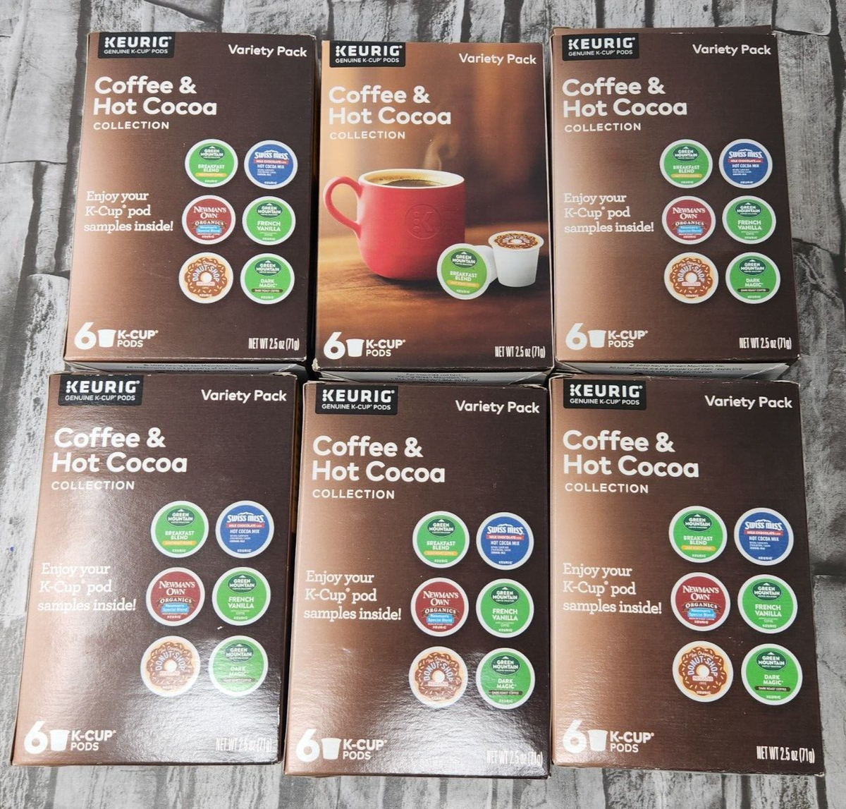 Two Rivers Flavored K-Cups Coffee Pods Variety Pack for Keurig K