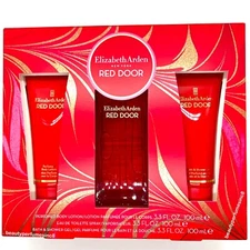 Red Door by Elizabeth Arden Gift Set for Women Spray New (3.3 oz x 3)